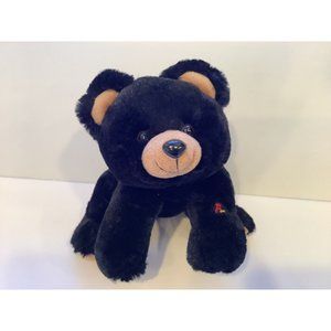 Purr-Fection By MJC Plush Black Bear Cub Stuffed Animal Paw Has A Light Soft Toy
